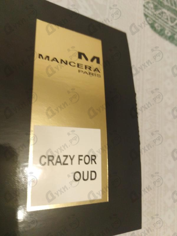 Духи Crazy For Oud от Mancera