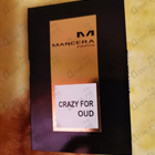 Отзыв Mancera Crazy For Oud