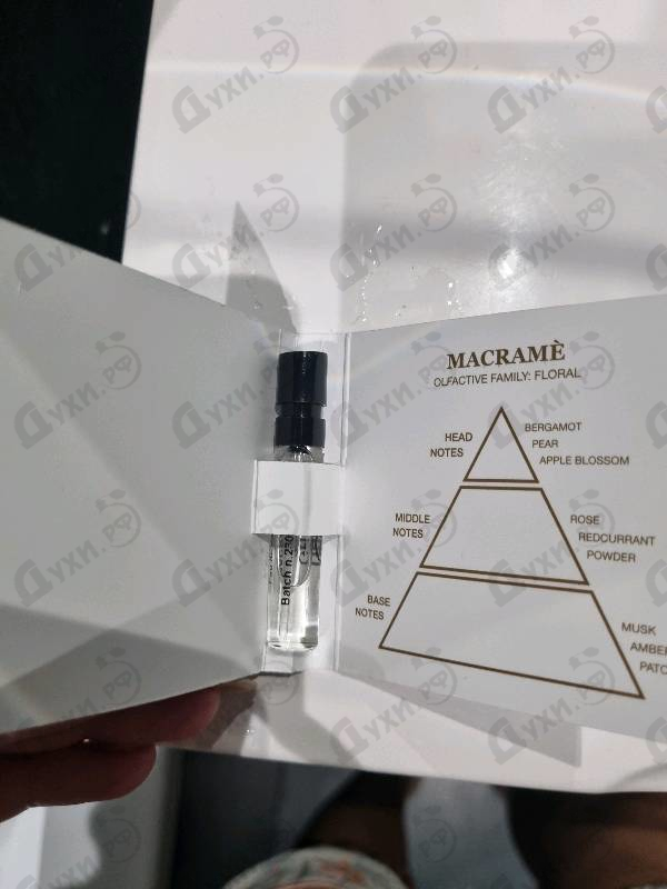 Парфюмерия Macrame от Gritti