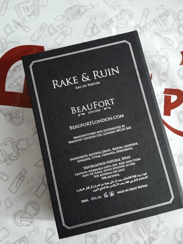 Духи Rake & Ruin от BeauFort London