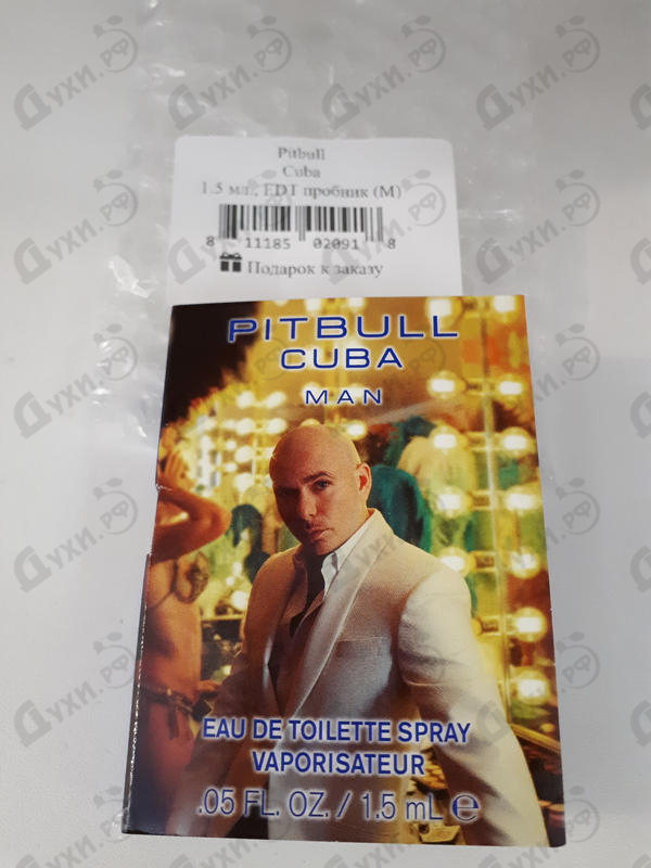 Парфюмерия Cuba от Pitbull