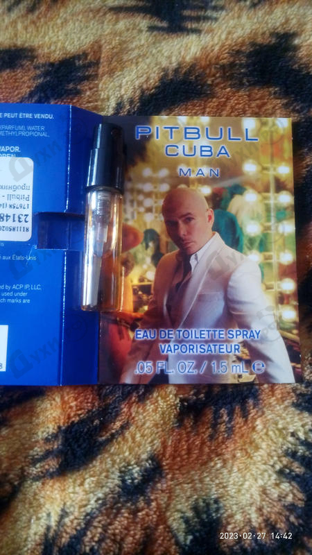 Духи Cuba от Pitbull