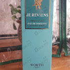 Отзывы Worth Je Reviens