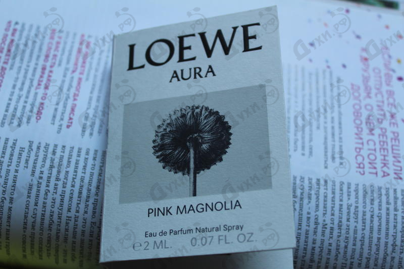 Парфюм Loewe Aura Pink Magnolia Парфюмерия Aura Pink Magnolia от Loewe
