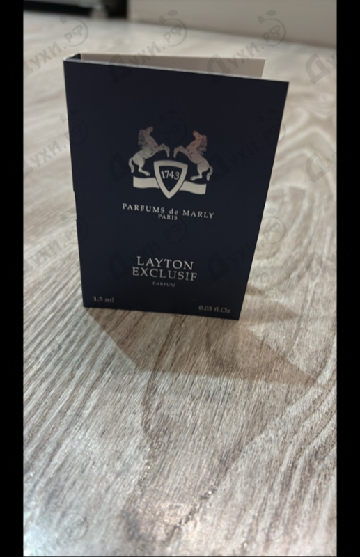 Парфюмерия Layton Exclusif от Parfums de Marly