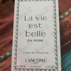 Отзыв Lancome La Vie Est Belle En Rose