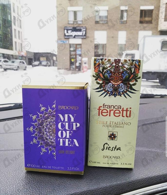 Духи Brocard Франка Феретти Сиеста Духи Франка Феретти Сиеста от Brocard