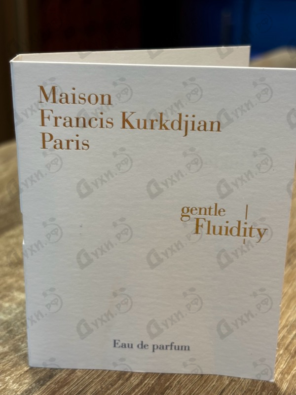 Купить Gentle Fluidity Gold от Maison Francis Kurkdjian