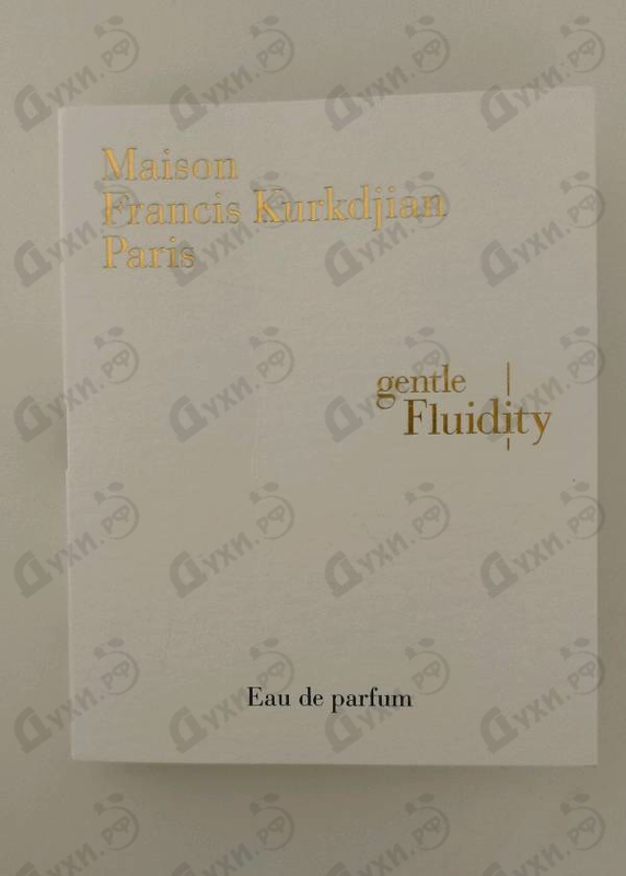 Парфюмерия Gentle Fluidity Gold от Maison Francis Kurkdjian