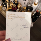 Духи Gentle Fluidity Silver от Maison Francis Kurkdjian