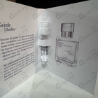 Отзыв Maison Francis Kurkdjian Gentle Fluidity Silver