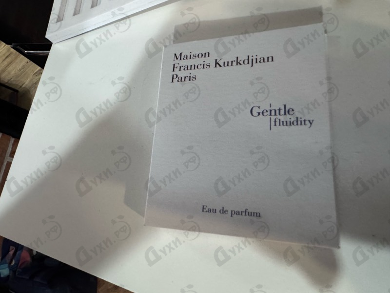Парфюмерия Gentle Fluidity Silver от Maison Francis Kurkdjian