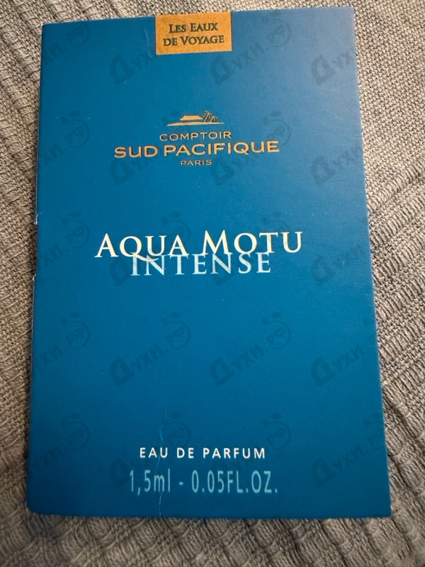 Парфюмерия Aqua Motu Intense от Sud Pacifique