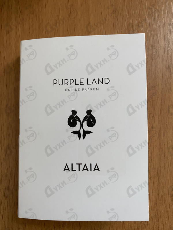 Духи Purple Land от Eau D`Italie Отзыв Eau D`Italie Purple Land