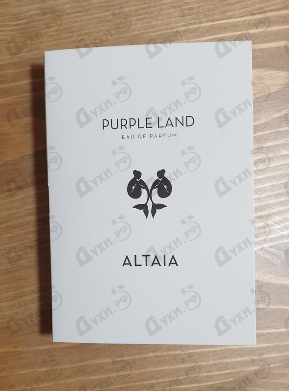 Парфюм Eau D`Italie Purple Land Духи Purple Land от Eau D`Italie