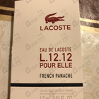 Отзывы Lacoste French Panache