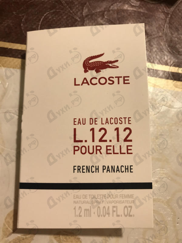 Духи Lacoste French Panache Pour Elle Парфюмерия French Panache Pour Elle от Lacoste