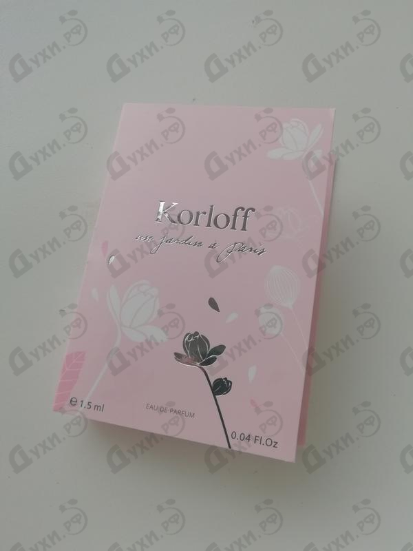 Парфюм Korloff Un Jardin A Paris Парфюмерия Un Jardin A Paris от Korloff