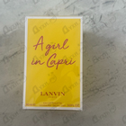 Отзыв Lanvin A Girl In Capri