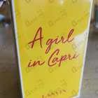 Парфюм Lanvin A Girl In Capri