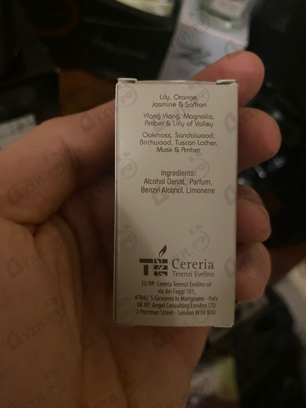 Отзыв Tiziana Terenzi Spirito Fiorentino