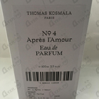 Духи No 4 Apres L'Amour от Thomas Kosmala