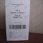 Духи No 4 Apres L'Amour от Thomas Kosmala