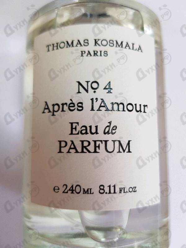 Духи No 4 Apres L'Amour от Thomas Kosmala