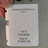 Парфюмерия No 5 Frenesie от Thomas Kosmala Купить Thomas Kosmala No 5 Frenesie