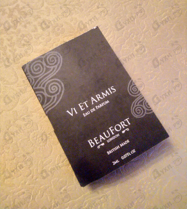 Духи Vi Et Armis от BeauFort London Отзыв BeauFort London Vi Et Armis