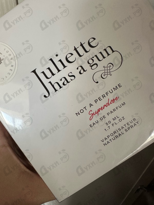 Парфюмерия Not A Perfume Superdose от Juliette Has A Gun