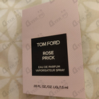 Отзыв Tom Ford Rose Prick