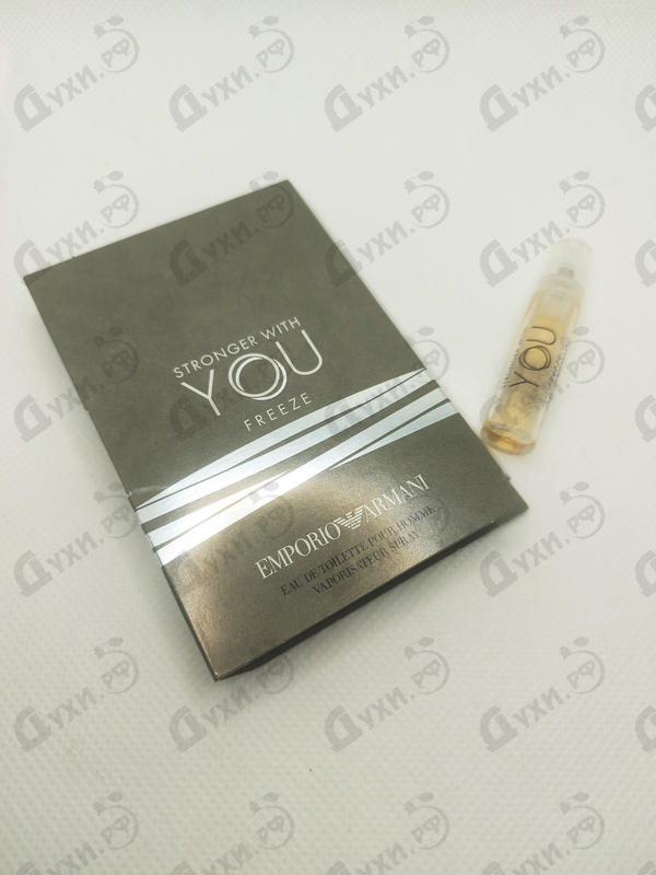 Купить Stronger With You Freeze от Giorgio Armani Парфюмерия Giorgio Armani Stronger With You Freeze