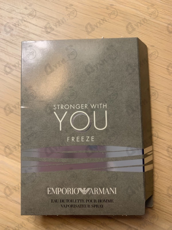 Парфюмерия Stronger With You Freeze от Giorgio Armani