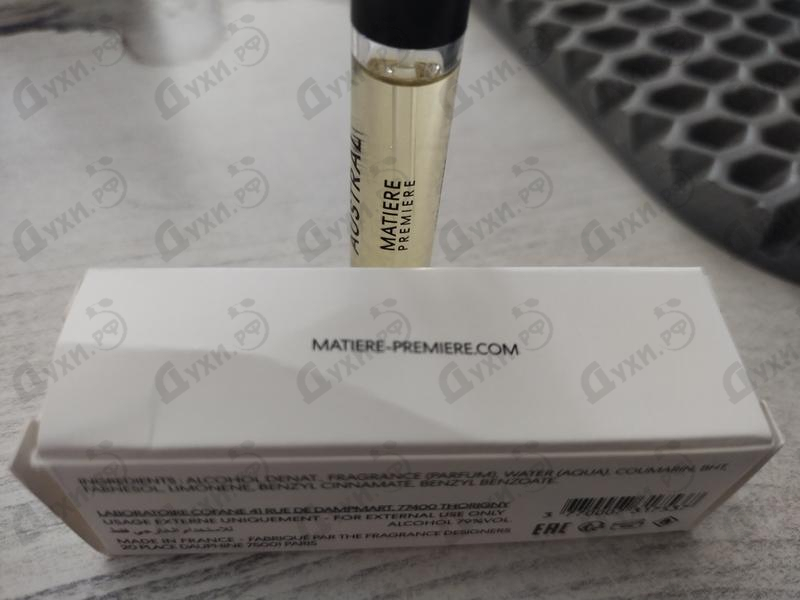 Парфюмерия Santal Austral от Matiere Premiere