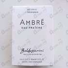 Отзывы Hugo Boss Baldessarini Ambre Eau Fraiche