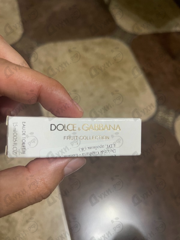 Отзыв Dolce & Gabbana Lemon