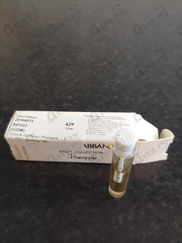 Отзыв Dolce & Gabbana Pineapple