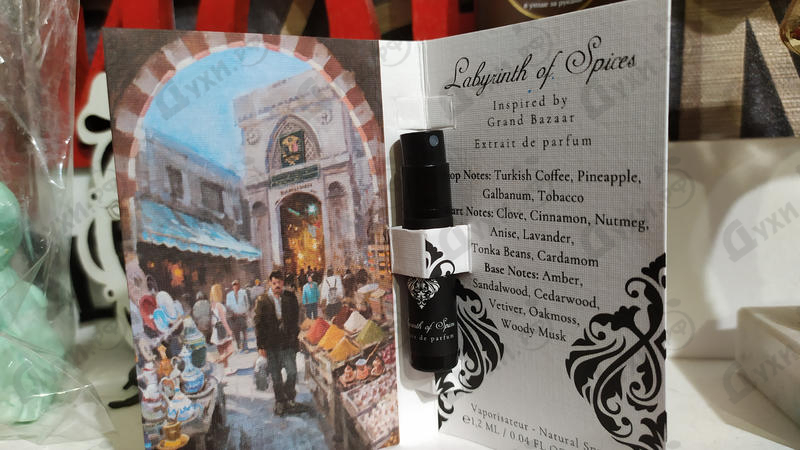 Парфюмерия Labyrinth Of Spices от Alghabra Parfums