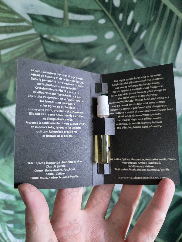 Парфюмерия Tendre Est La Nuit Clair от Majda Bekkali