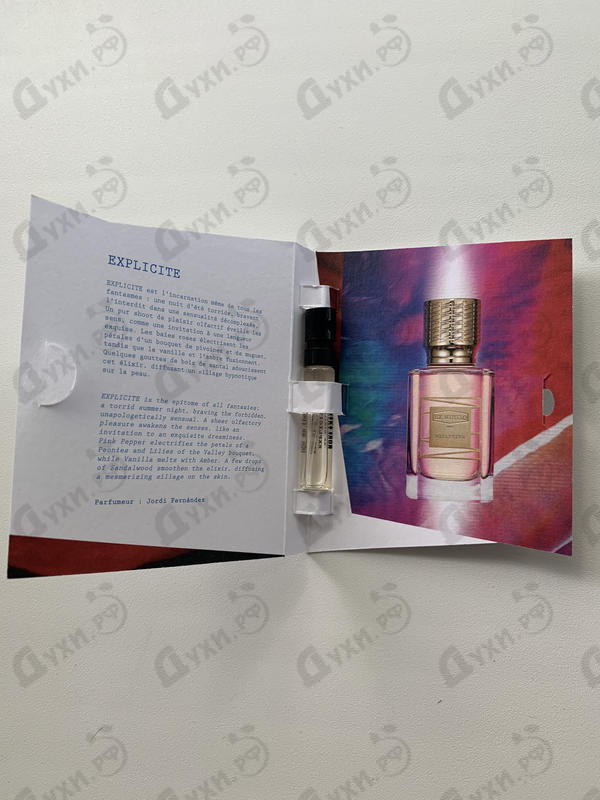 Духи Ex Nihilo Explicite Духи Explicite от Ex Nihilo