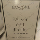 Отзывы Lancome La Vie Est Belle Intensement