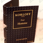 Отзывы Korloff Pour Homme