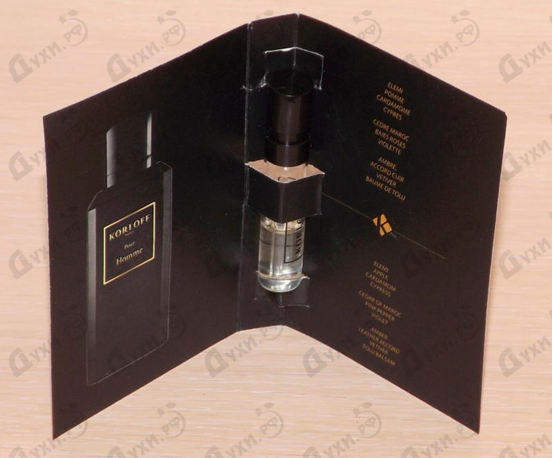 Отзыв Korloff Pour Homme Парфюмерия Pour Homme от Korloff