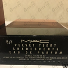 Парфюм MAC Velvet Teddy