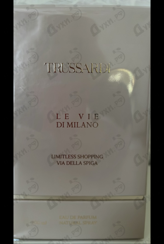Духи Limitless Shopping Via Della Spiga от Trussardi