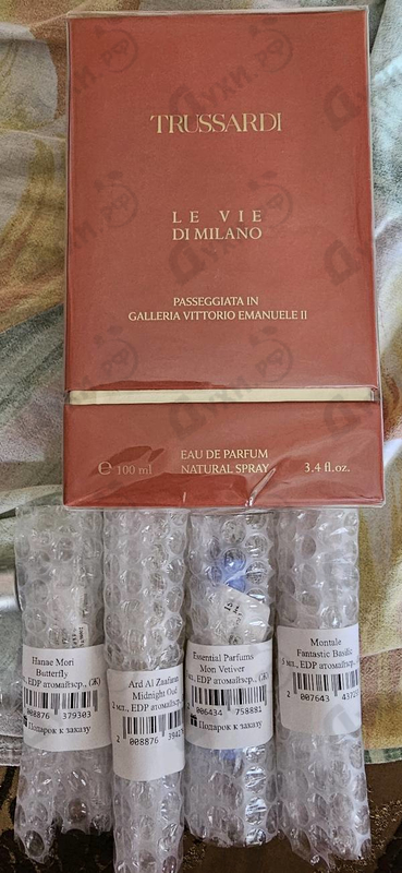 Духи Passeggiata In Galleria Vittorio Emanuele II от Trussardi
