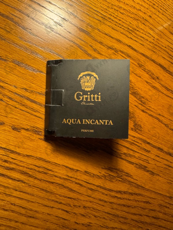 Парфюмерия Aqua Incanta от Gritti