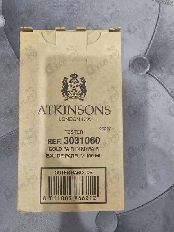 Парфюмерия Gold Fair In Mayfair от Atkinsons