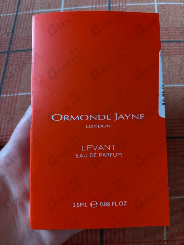 Парфюмерия Levant от Ormonde Jayne